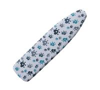 HOWILATH Blue Dog Paws Iron Board Covers 122 x 38cm Indoor Ironing Board Accessory Covers Non Slip Ironing Covers with Cozy Nose Pocket Design-M