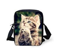Howilath Cell Phone Pouch Purse Wallet, Praying Cat Mini Shoulder Bag, Mini Cross-body Shoulder Bag with Strap