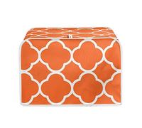 Howilath Cover for Toaster Moroccan Style Orange Toaster Protectors Toaster Appliance Cover Dust Cover Toaster Cover-M