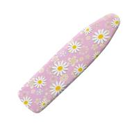 HOWILATH RDaisy Flower Iron Board Cover Extra Large Protective Cover for Ironing Board, Insulated Replacement Tabletop Ironing Board Cover with Elastic Edge, 110 x 35cm-S