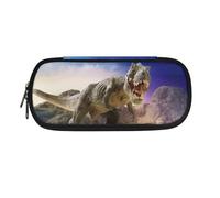 Howilath T-rex Dinosaur Pencil Case Pouch Pen Bag Boys Girls School Stationery Organizer Pencil Pouch Portable Pen Box