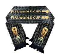 HOWILIM 2Pcs World Cup Scarf 2026 Merchandise, Lightweight Summer Breathable Mesh Scarf, Stadium Decoration & Sun Protection, USA Canada Mexico World Trophy Design Scarves