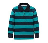 HowJoJo Boys Cotton Long Sleeve T-Shirts Striped Polo Shirts - - 9-10 Years