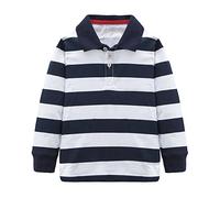 HowJoJo Boys Cotton Long Sleeve T-Shirts Striped Polo Shirts - Multi - 11-12 Years