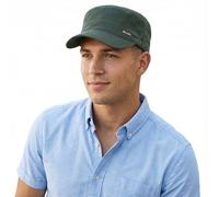 howkuhat Mens Army Cap Military Hat Baseball Cap Unisex Army Caps for Men Sun Hat Wide Brim UV Protection Adjustable Cadet Cap for Spring Autumn (UK, Alpha, One Size, M, Army Green)