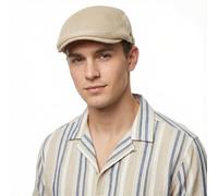 howkuhat Mens Flat Cap Mesh Gatsby Ivy Peaked Adjustable Breathable Summer Hats Flat Caps for Men UK Peaky Blinders Hat Men's Hats & Caps for Unisex Golf Camping Hiking