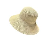 howkuhat Women's Straw Sun Hat Wide Brim UV Protection Floppy Foldable Summer Outdoor Beach Bucket Hat(UK, Alpha, One Size, Apricot)