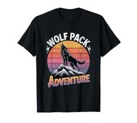 Howl at The Moon Freedom Wolf Nature Lovers T-Shirt