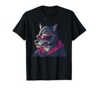 Howl at The Moon in This Werewolf Sunglasses Graphic T-Shirt