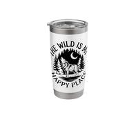 Howl Loud Live Proud Wolf Stainless Steel Insulated Tumbler
