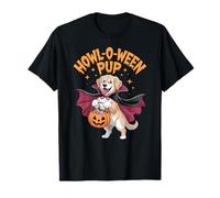 Howl-O-Ween Pup Cute Dog Halloween Costume T-Shirt