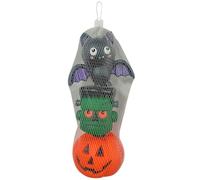 Howl-o-ween Squeaky Dog Toy 3pk - Give Your Pup Some Creepy and Squeaky Fun - Your Furry Friend Will Have a Creeptastic Time Chasing, Chewing, and Playing