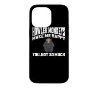 Howler Monkey Apparel - Best Funny Monkeys Lover Design Case for iPhone 14 Pro Max