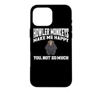 Howler Monkey Apparel - Best Funny Monkeys Lover Design Case for iPhone 16 Pro Max