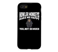 Howler Monkey Apparel - Best Funny Monkeys Lover Design Case for iPhone SE (2020) / 7/8
