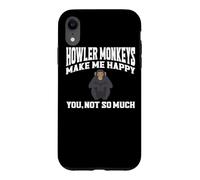 Howler Monkey Apparel - Best Funny Monkeys Lover Design Case for iPhone XR
