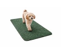 HOWLER & SCRATCH Shaggy Pet Washable Rug for Dogs & Cats, Deep Pile, for Living room, Bedroom, Hallway, Forest Green 60x100cm
