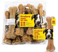 Howlers Dog Rawhide Chews Pressed Bone Natural Treat Healthy Gums Teeth 10 Pack
