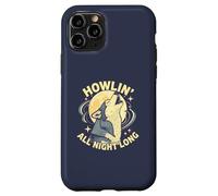 Howlin All Night Long Wolf Lover Night Animal Tee Case for iPhone 11 Pro