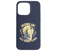 Howlin All Night Long Wolf Lover Night Animal Tee Case for iPhone 15 Pro Max