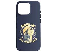 Howlin All Night Long Wolf Lover Night Animal Tee Case for iPhone 16 Pro