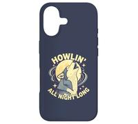 Howlin All Night Long Wolf Lover Night Animal Tee Case for iPhone 17