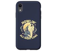Howlin All Night Long Wolf Lover Night Animal Tee Case for iPhone XR