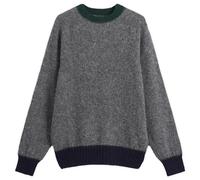 Howlin' Captain Harry Contrast Trim Jumper Oxford