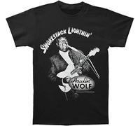 Howlin' Wolf Black T-Shirt Men Tee Unisex Tops M