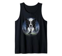 Howling At The Moon Dog, Dog Lover Tank Top
