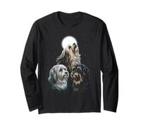 Howling At The Moon Havanese Long Sleeve T-Shirt