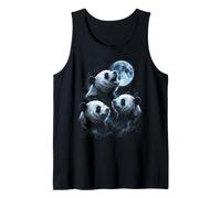 Howling At The Moon Panda Cub Tank Top