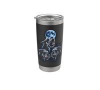 Howling At The Moon Schnauzer Stainless Steel Insulated Tumbler