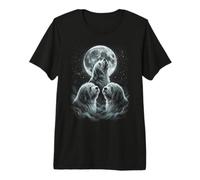 Howling At The Moon Sheepdogs Premium T-Shirt