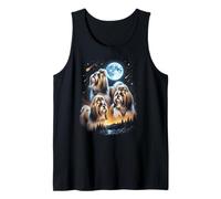 Howling At The Moon Shih Tzu Tank Top