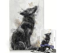 Howling Essence Jigsaw 1000 Pieces for Teenagers Logic Skill Precise Edge Family Bond Ideal Decor (38x52cm)