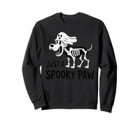 Howling Ghost Dog Shirt Skeleton Puppy Halloween Costume Sweatshirt