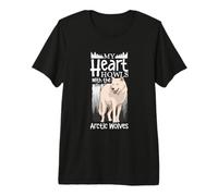 Howling of The Arctic Wolf Premium T-Shirt