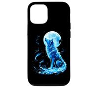 Howling Wolf In Moonlight Night Sky Case for iPhone 12/12 Pro