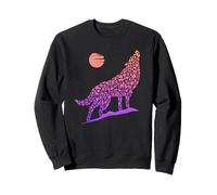 Howling Wolf Wolf Silhouette Kids Women Wolves Girls Sweatshirt