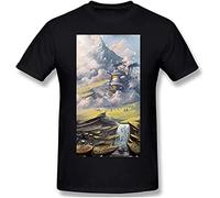 Howl's Moving Castle T-Shirt Black Mens Tees 3XL