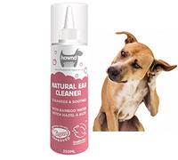 hownd 100% Natural Dog Ear Cleaner Non-Toxic Ear Cleaner for Dogs - Stops Itchy & Waxy Ears with Bamboo Water 250ml - Ear Cleaner Dog for All Breeds and Ages