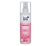 HOWND Got An Itch Dog Deodorising Spray for Smelly Dogs -PH Balanced - Dog Deodorant Spray, Soothe & Nourish Dry Flaky Skin - Detangler Body Mist, Rose & Bergamot - 250ml
