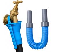 HowseHold Collapsible Fresh Water Hose (1 Meter) Extendable Tap Connector Hose for Filling Water Containers/Aquaroll Perfect for Caravan Motorhomes and Camping