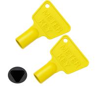 Howsehold Gas Meter Box Key Yellow [1 Key] Triangu
