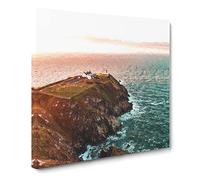 Howth Beacon in Dublin Ireland Canvas Print | Gallery Wrapped 30mm Frame Wall Art | 14x14 inches | Ready to Hang | Modern Picture | Living Room Bedroom Lounge Office