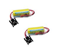 Howtopfor 2Pcs Replacement Battery ER17330V Replace for A6BAT MR-BAT A6-BAT 3.6V,1700mAh