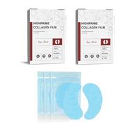 Howusn - Collagen Eye Patch, Hydrolyzed Collagen Eye Mask, Tightens Lightens Fine Lines, Dark Circles Around the Eyes Repairs Eye Lines Moisturizes and Moisturizes the Eyes (2 pcs A)