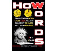 HowWords: Devious Edition Volume 2. Brain Teasing Language Skill Word Cross Puzzle Games: Word Puzzle Book for Adults Who Think They're Smart | 101 ... Words, Letter Tiles & 7 Difficulty Levels