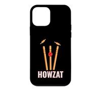 Howzat Stumps and Cricket Ball Bowler Case for iPhone 12 mini